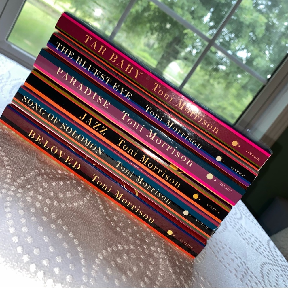 Six Toni Morrison Classic Paperback Books | The Bluest Eye Paradise Tar Baby